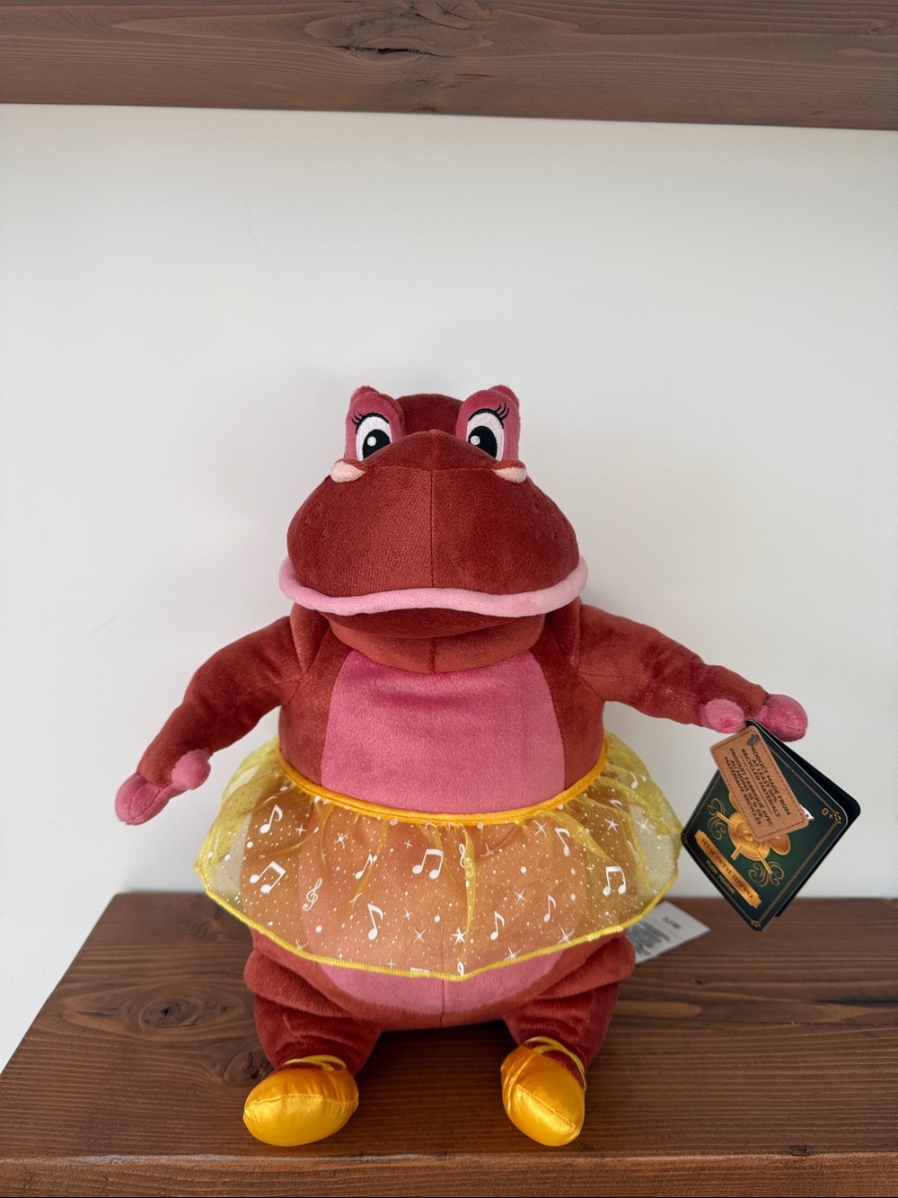 Hyacinth Hippo Plush – Fantasia 85th Anniversary Disney Vault 14'' NWT